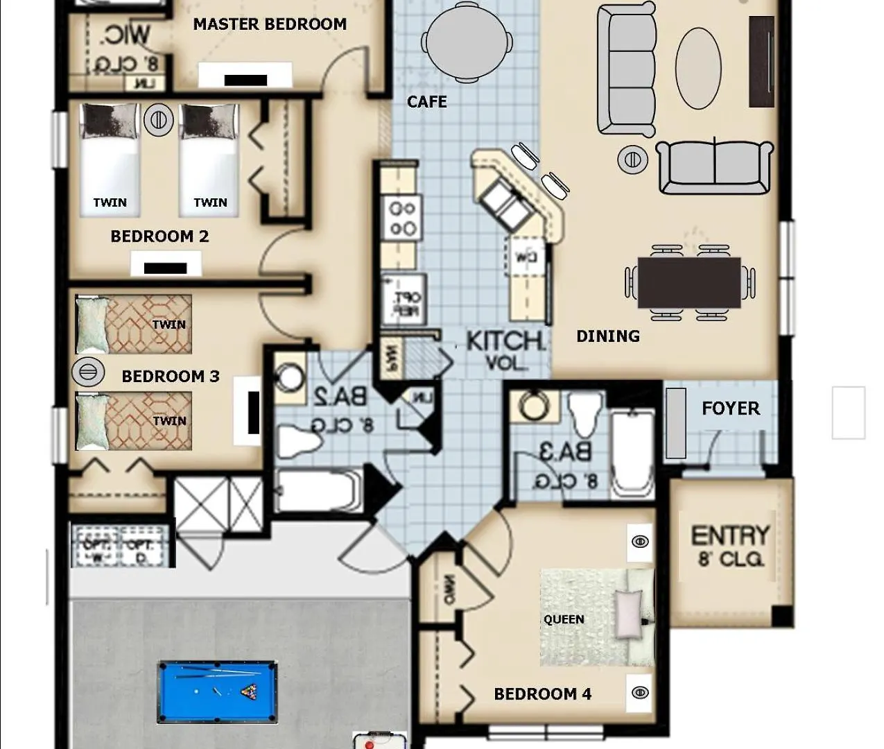 Crofton Springs Villa Davenport